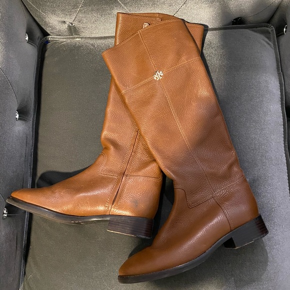 Leather Tory Burch Riding Boots - Picture 3 of 5